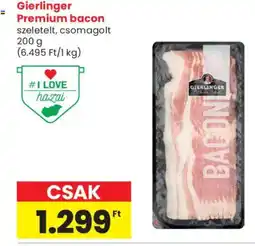Spar Market Gierlinger Premium bacon ajánlat