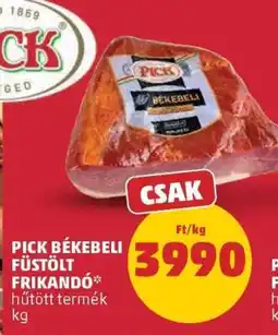 PENNY PICK Békebeli Füstölt Frikandó ajánlat