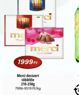 Real Merci desszert ajánlat