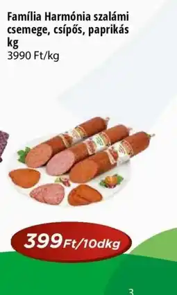 Real Família Harmnia szalámi ajánlat