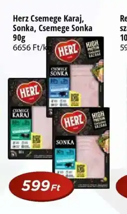 Real Herz Csemege Karaj, Sonka ajánlat