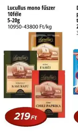 Real Lucullus mono fűszer ajánlat