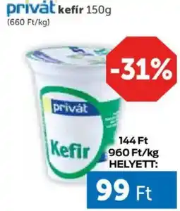 PRIVÁT Privȧt kefír ajánlat