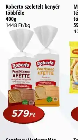Real Roberto szeletelt kenyér ajánlat