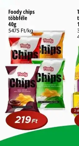 Real Foody chips ajánlat