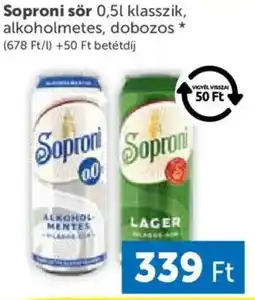 PRIVÁT Soproni sör ajánlat