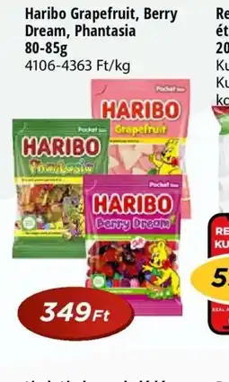 Real HARIBO Grapefruit, Berry ajánlat