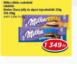 Real Milka táblás csokoládé ajánlat