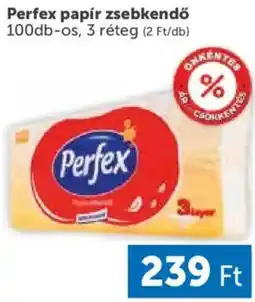 PRIVÁT Perfex papír zsebkendő ajánlat
