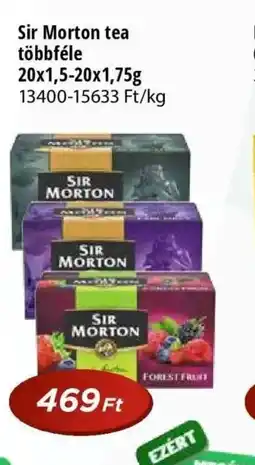 Real Sir Morton tea ajánlat