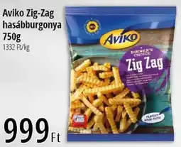 Real Aviko Zig-Zag hasábburgonya ajánlat
