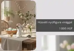 Sinsay Húsvéti nyúlfigura virággal ajánlat