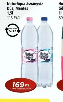 Real NaturAqua ásványvíz ajánlat
