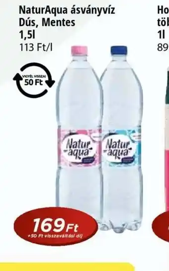 Real NaturAqua ásványvíz ajánlat