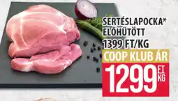 Coop Sertéslapocka előhűtött ajánlat