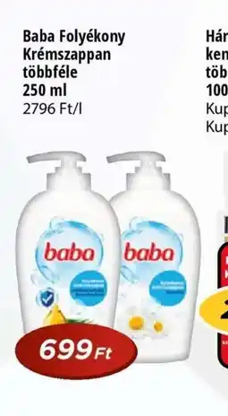 Real Baba Folyékony Krémszappan ajánlat