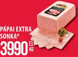 Coop Pápai extra sonka ajánlat