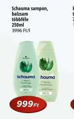 Real Schauma sampon, balzsam ajánlat