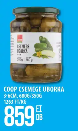 Coop Coop csemege uborka ajánlat