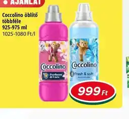 Real Coccolino öblítő ajánlat