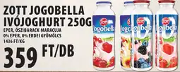 Coop Zott Jogobella ivójoghurt ajánlat