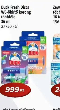 Real Duck Fresh Discs WC-öblítő ajánlat
