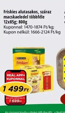 Real Friskies macskaeledel ajánlat