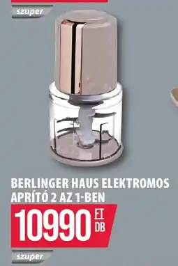 Coop Berlinger Haus Elektromos aprító 2 az 1-ben ajánlat