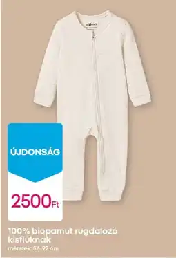 Pepco 100% biopamut rugdalozó kisfiúknak ajánlat