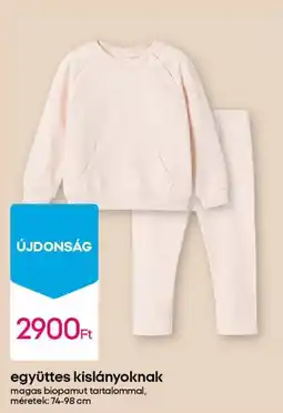 Pepco Együttes kislányoknak magas biopamut tartalommal ajánlat