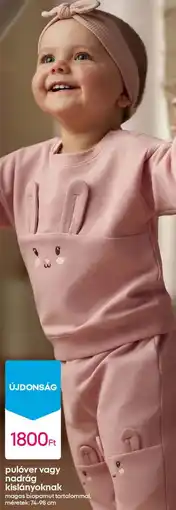 Pepco Pulóver, nadrág kislányoknak ajánlat