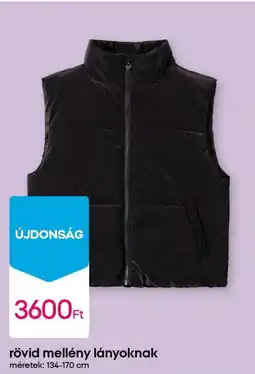 Pepco Rövid mellény lányoknak ajánlat