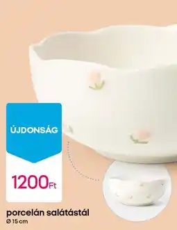 Pepco Porcelán salátástál ajánlat