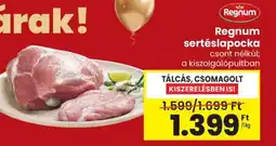 Spar Regnum sertéslapocka csont nélkül ajánlat