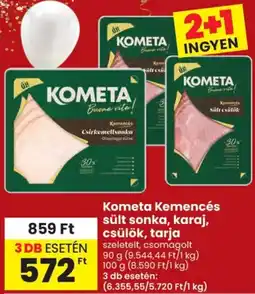 Spar Kometa Kemencés sült sonka, karaj, csülök, tarja ajánlat