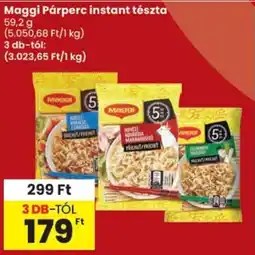 Spar Maggi Párperc instant tészta ajánlat