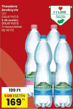 Spar Theodora ásványvíz ajánlat