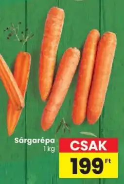Spar Sárgarépa ajánlat
