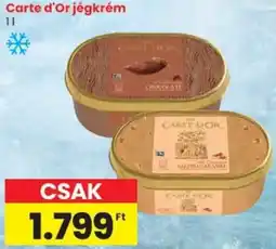 Spar Carte d'Or jégkrém ajánlat