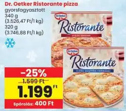 Spar Dr. Oetker Ristorante pizza ajánlat