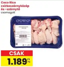 Spar Coco Rico csirkeszárnyközép és -szárnytő ajánlat