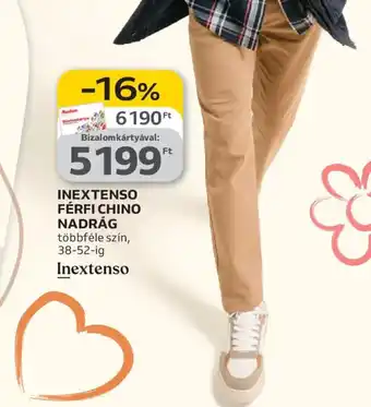 INEXTENSO FÉRFI CHINO NADRÁG