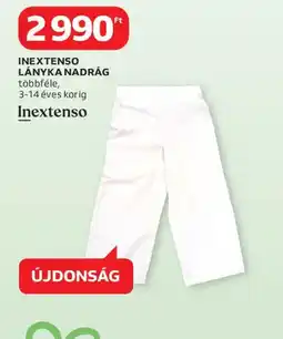 Auchan INEXTENSO LÁNYKA NADRÁG ajánlat