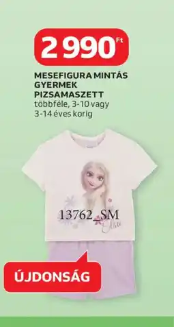 Auchan MESFIGURA MINTÁS GYERMEK PIZSAMASZETT ajánlat