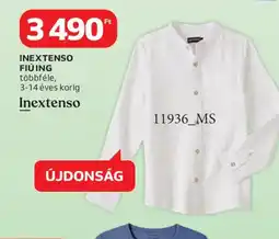 Auchan INEXTENSO FIÚ ING ajánlat