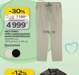 Auchan INEXTENSO FÉRFI CARGO NADRÁG ajánlat