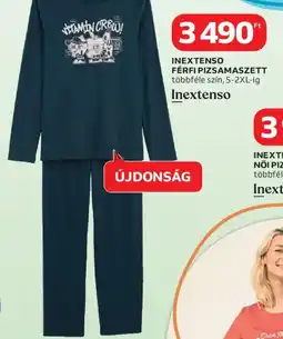 Auchan INEXTENSO FÉRFI PIZSAMASZETT ajánlat
