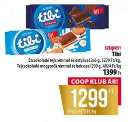 Coop Tibi ajánlat