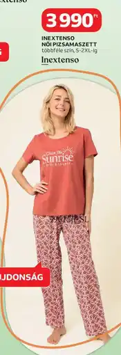 Auchan Inextenso NŐI PIZSAMASZETT ajánlat