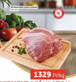 PRIVÁT Sertéscomb csont nélkül ajánlat
